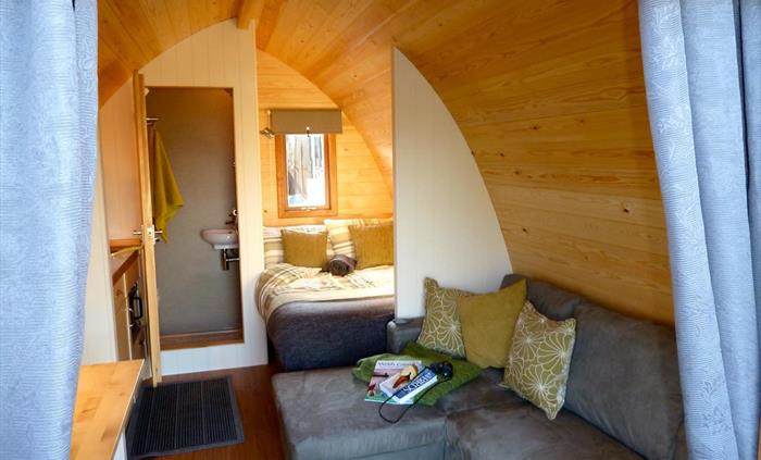 Mega Pod 1 Sofa and double bed